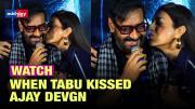 Bhola Teaser Launch: Watch Tabu Kissing Co-Star Ajay Devgn