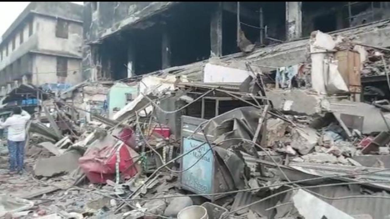 A 25-year-old man died after a two-storey commercial building collapsed in Bhiwandi, the officials said. The incident occurred around 3.50 am in the Khadipur locality of Bhiwandi. The deceased, identified as Majid Ansari, was asleep inside the building when it collapsed