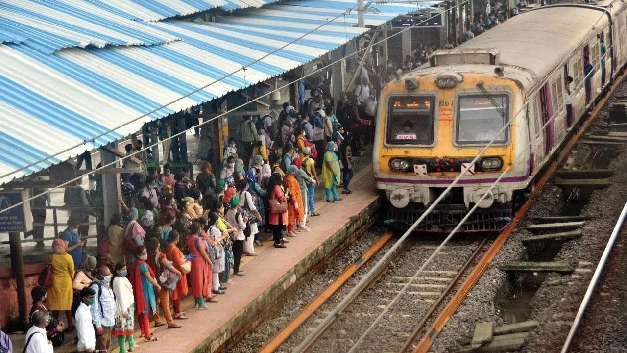 Maharashtra: Crane's hook hits front portion of local train at Palghar's Naigaon station, motorman hurt