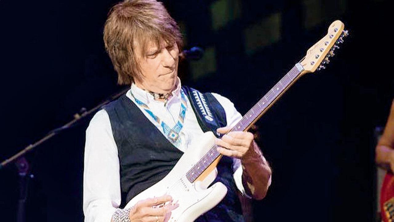 Jeff Beck. PIC COURTESY/INSTAGRAM