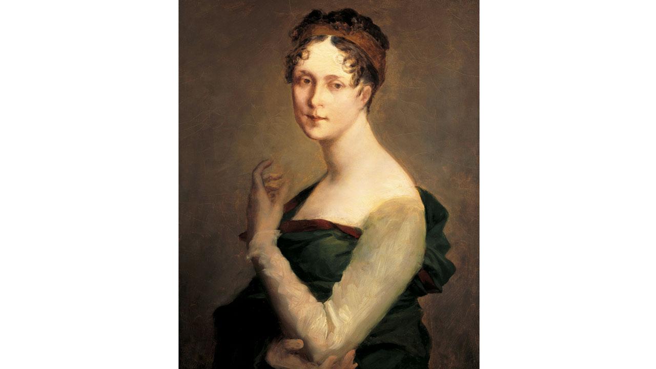 A portrait of Josephine Bonaparte by Pier Paul Prud’hon at the Rueil-Malmaison, Musée National Du Château De Malmaison. Pic/Getty Images