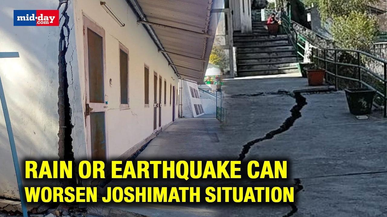 Rain Or Earthquake Can Worsen Joshimath Situation, Says IIT Expert