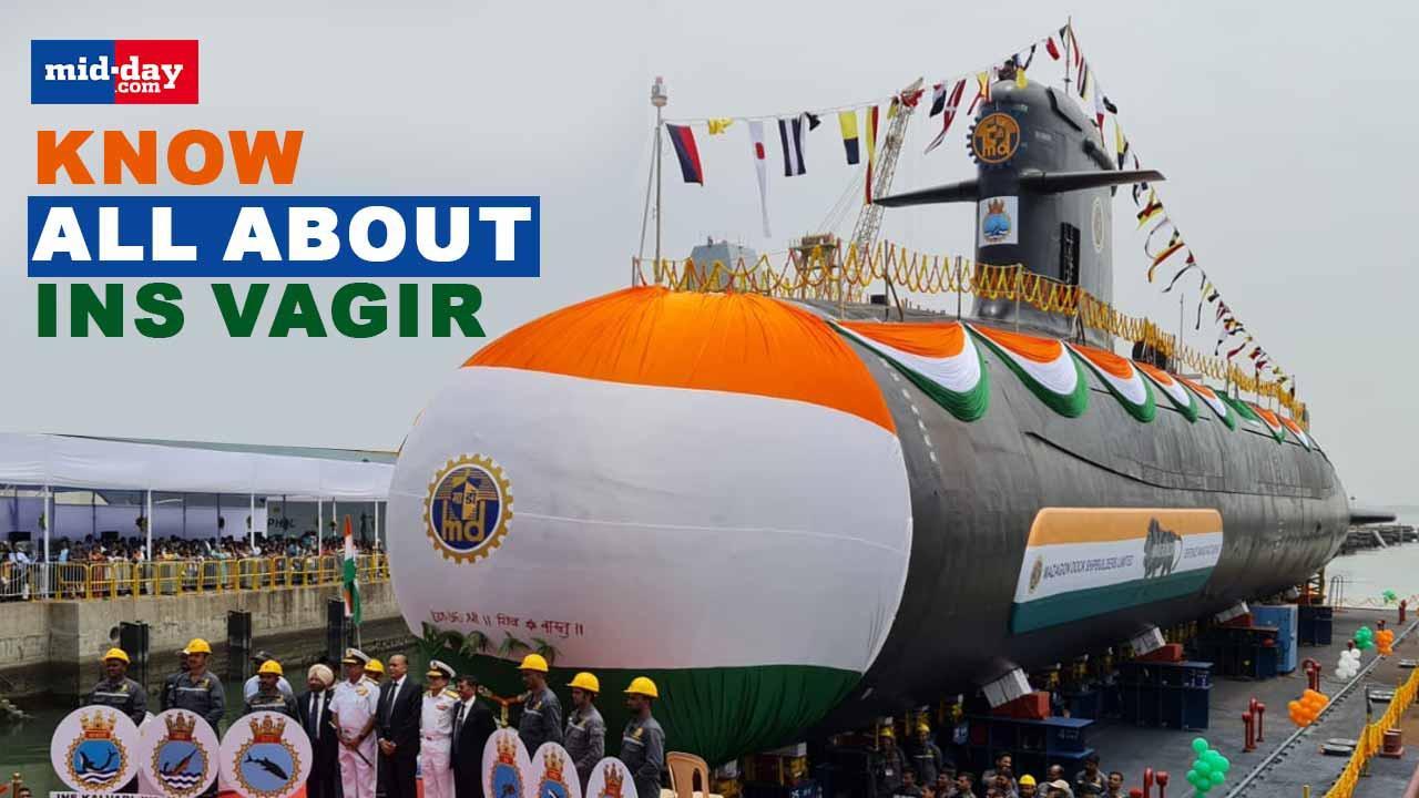 INS Vagir: Know all about India’s 5th Scorpene Class Submarine
