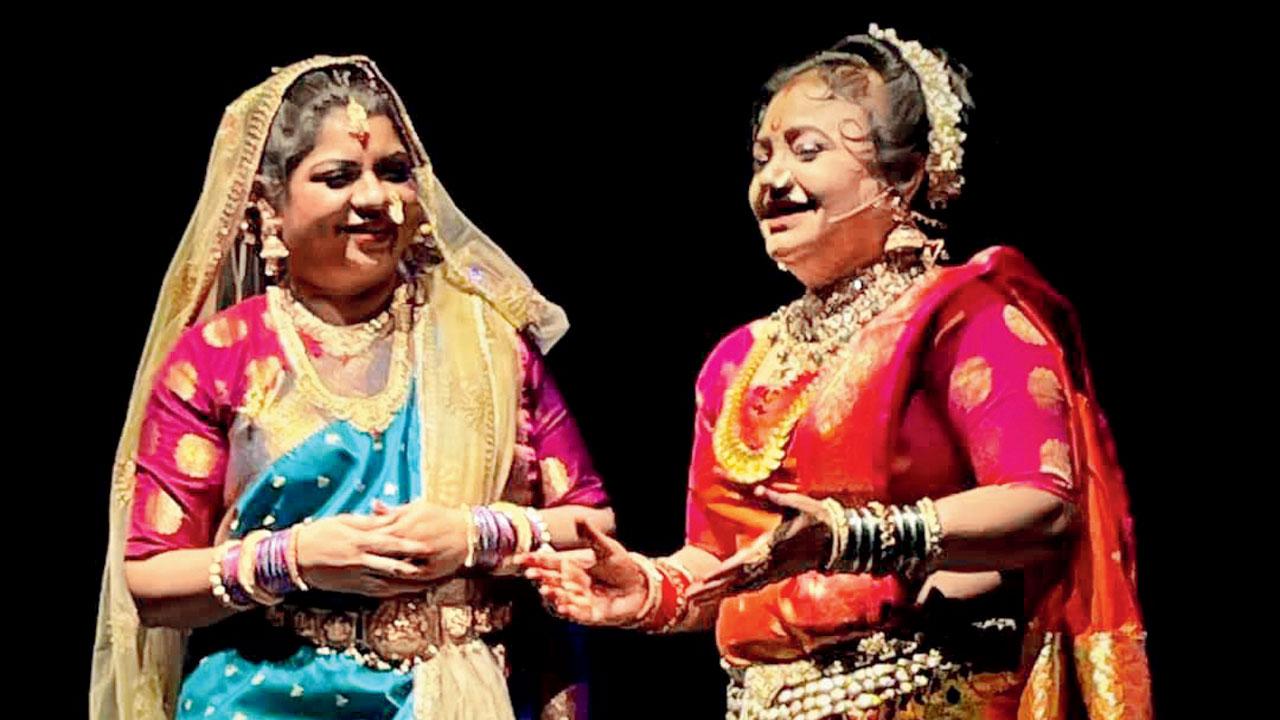A still from the performance at  Serendipity Arts Festival in Goa