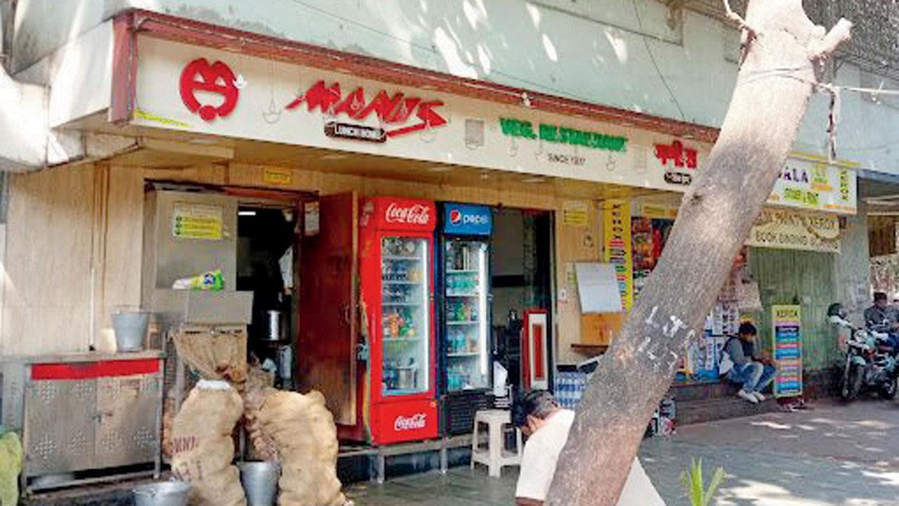 Mumbai: Now, the other Mani’s Lunch Home in Matunga is also under threat!