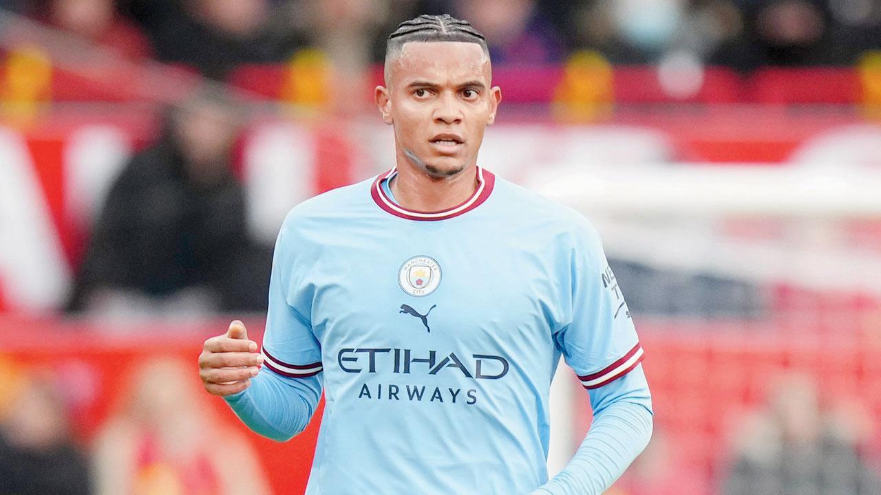 Manchester City defender Manuel Akanji calls Manchester United's first goal a joke