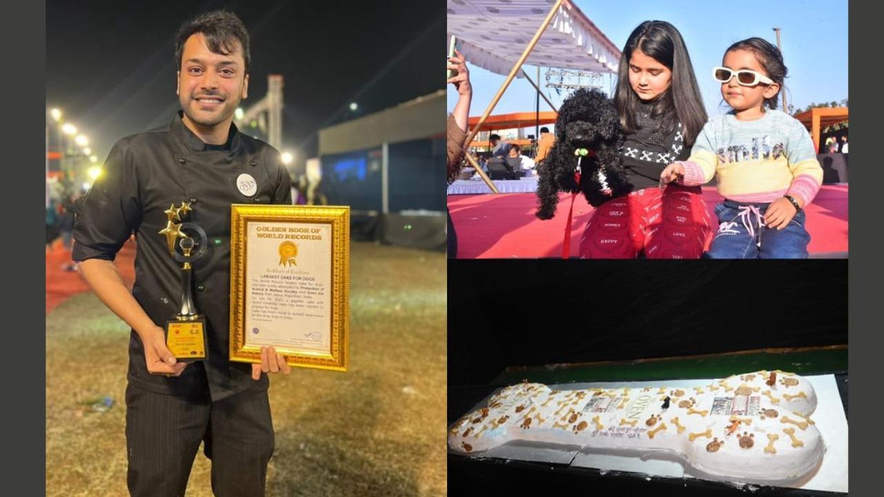 This unique world record was made at 'Jaipur Dog Show 2023'