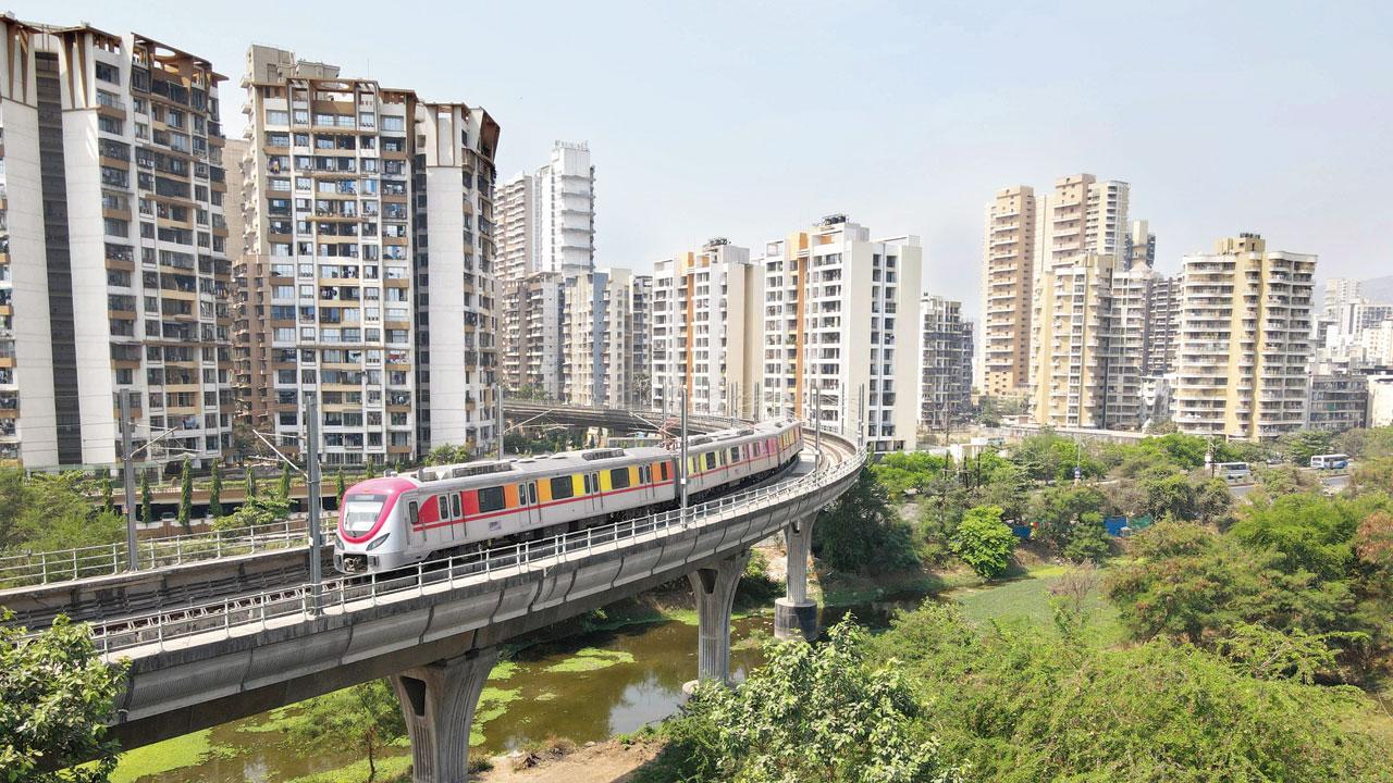 Phase 1 of Navi Mumbai Metro’s Line 1 had been in the pipeline since 2011. Pic courtesy/CIDCO