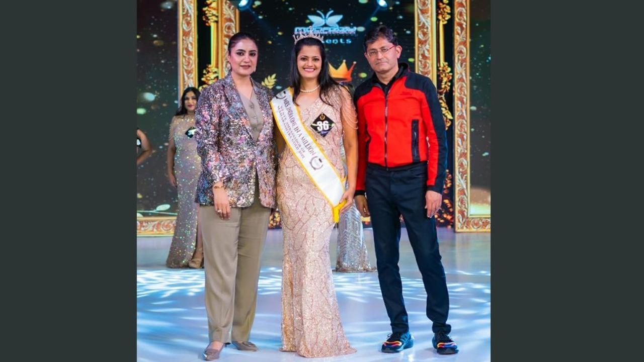 MRS INDIA- ONE IN A MILLION 2022- State Ambassador of Maharashtra (Gold)