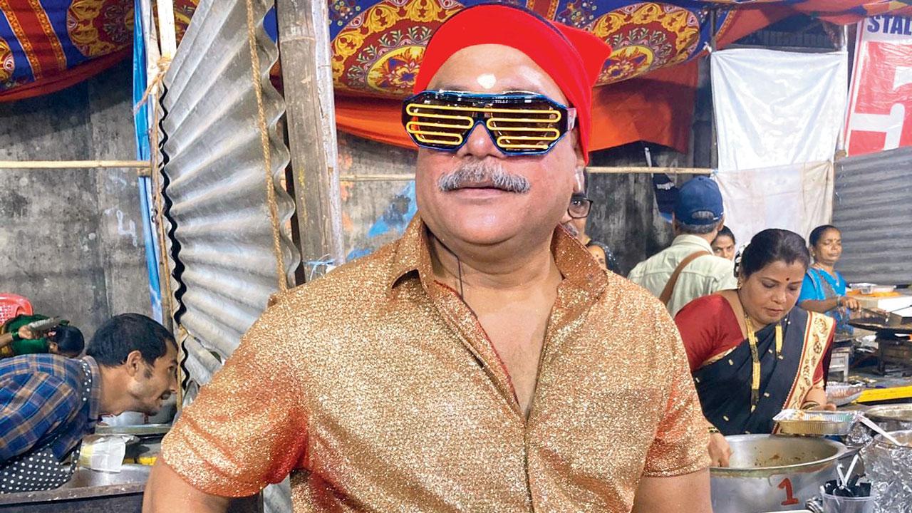 A Koli gent flaunts his quirky look for the festival. Pic Courtesy/Natasha Almeida