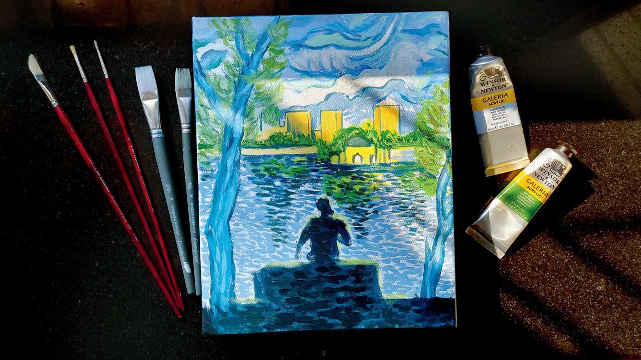 Paint your version of home in Van Gogh's trademark style at this contest in Mumbai