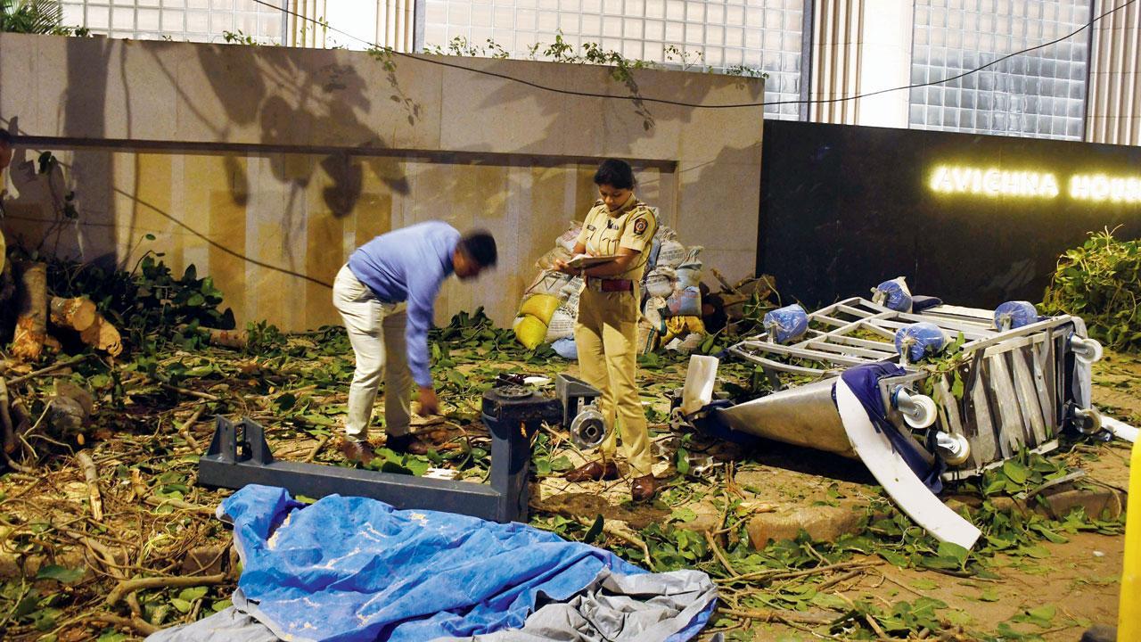 Mumbai: 2 die after glass-washing lift falls from 17th floor of Worli high-rise