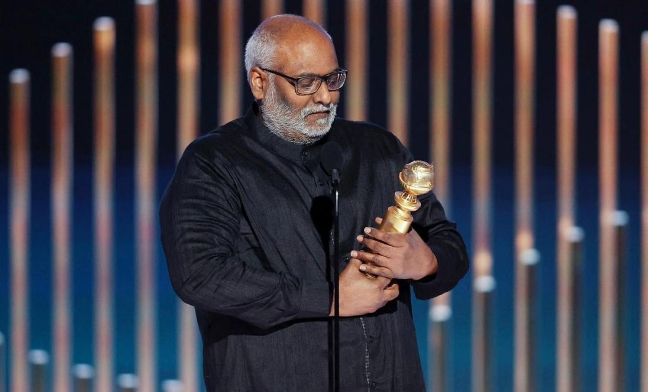 MM Keeravani, who is the man behind the music of RRR, received the Golden Globe award for Best Original song for Naatu Naatu. Accepting the award, the composer said, “Thank you very much HFPA for this prestigious award, the Golden Globe. I am very much overwhelmed by this great moment happening and I am very happy to share this excitement with my wife. It’s been an age-old practice to say that this award belongs to someone else, not me. So, I was planning to not say those words when I get an award like this. But I am sorry to say that I am going to repeat that tradition because I mean my words.”
