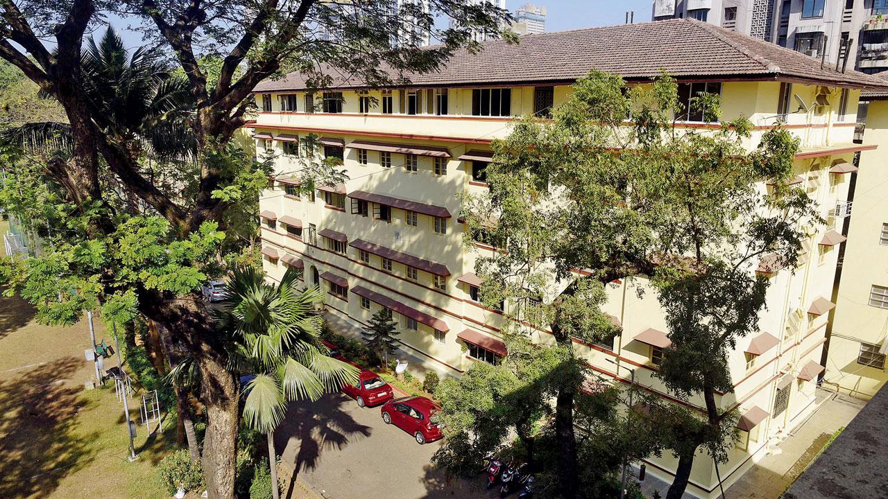 Rustom Baug Parsi Colony in Byculla East, on Wednesday