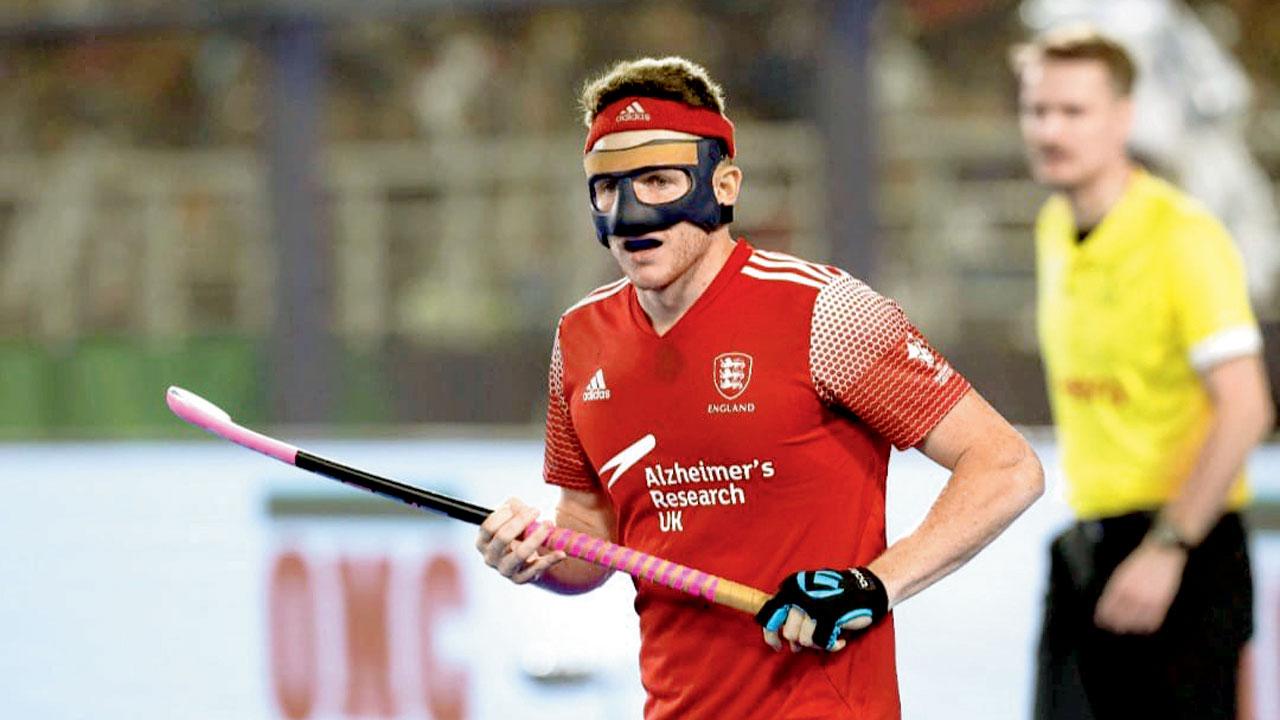 England’s Sam Ward against India recently
