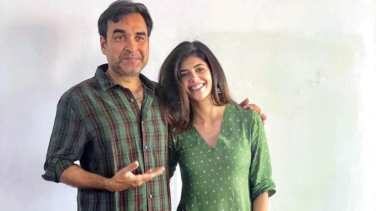 Sanjana Sanghi: Having Pankaj sir by my side as my on-screen father has been a gift