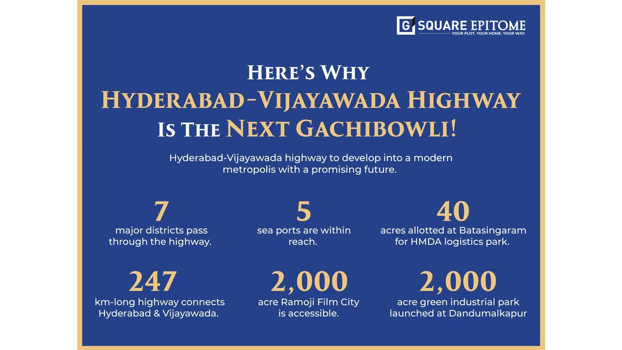 Here’s why ‘Hyderabad-Vijayawada Highway’ is the ‘Next Gachibowli’!