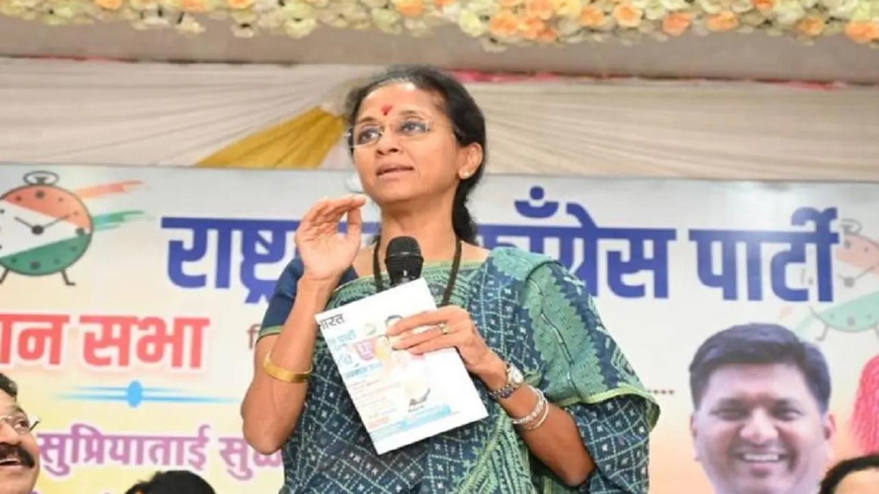 Why is Centre eyeing BMC FDs if it has enough funds: Supriya Sule