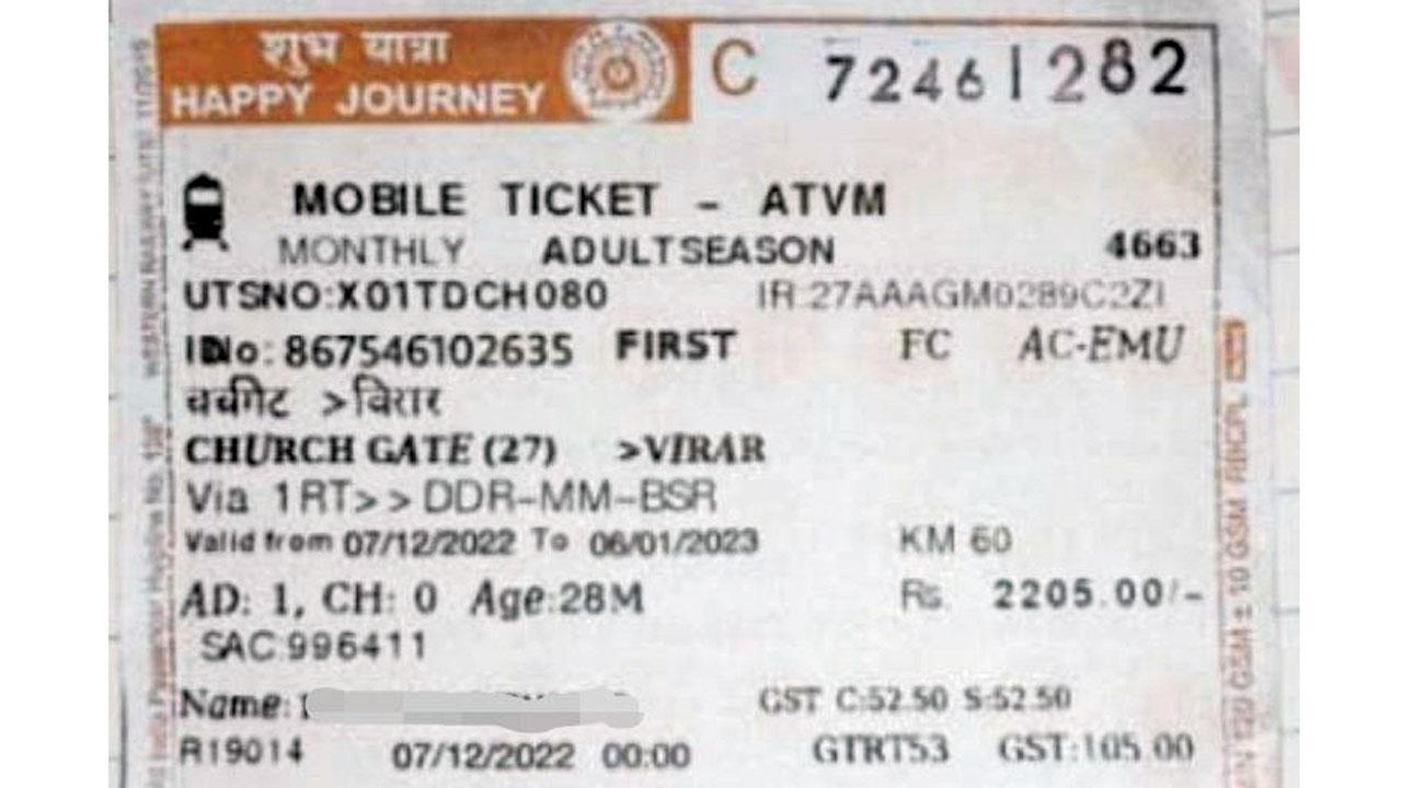 Mumbai Crime: AC pass for Rs 600 at Virar mobile shop!