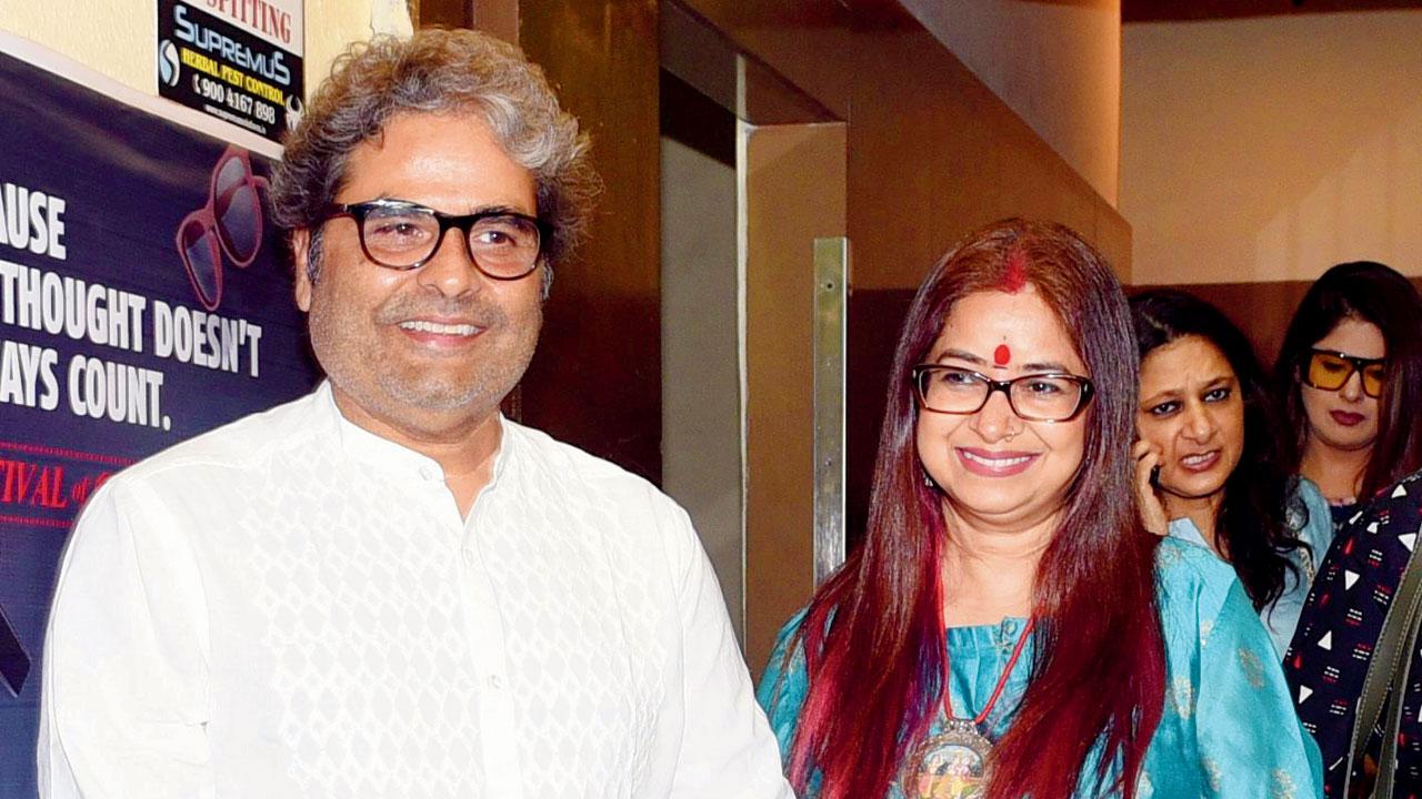 Vishal and Rekha Bhardwaj