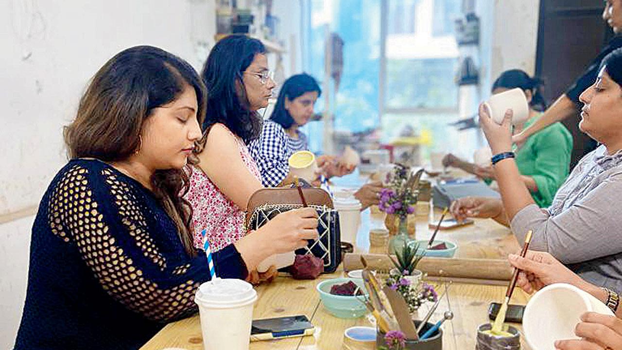 Participants at another curated workshop in session