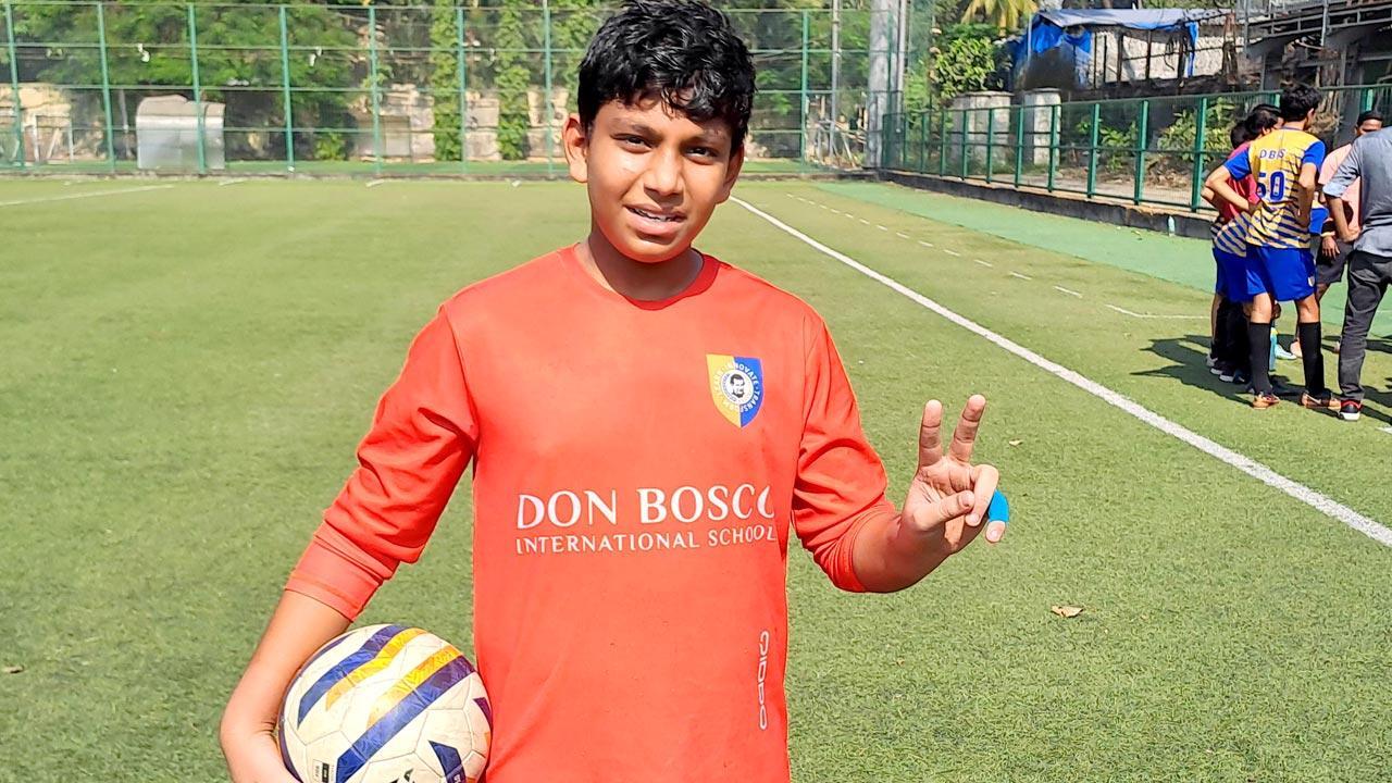 Aarush makes crucial saves to help Don Bosco International reach final