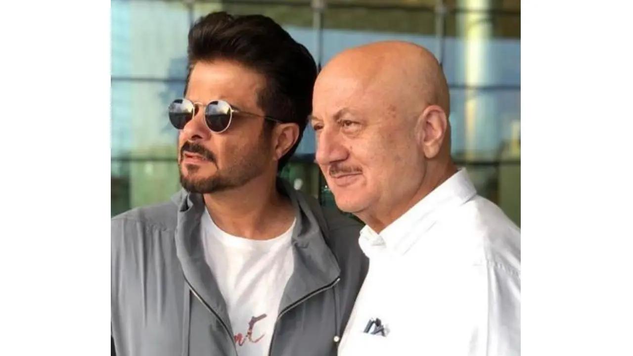 Bollywood actors Anil Kapoor and Anupam Kher on Saturday morning met Indian cricketer Rishabh Pant, who is currently being treated at the Max Hospital, Dehradun following a car accident. Talking to the media, actor Anupam Kher said, 
