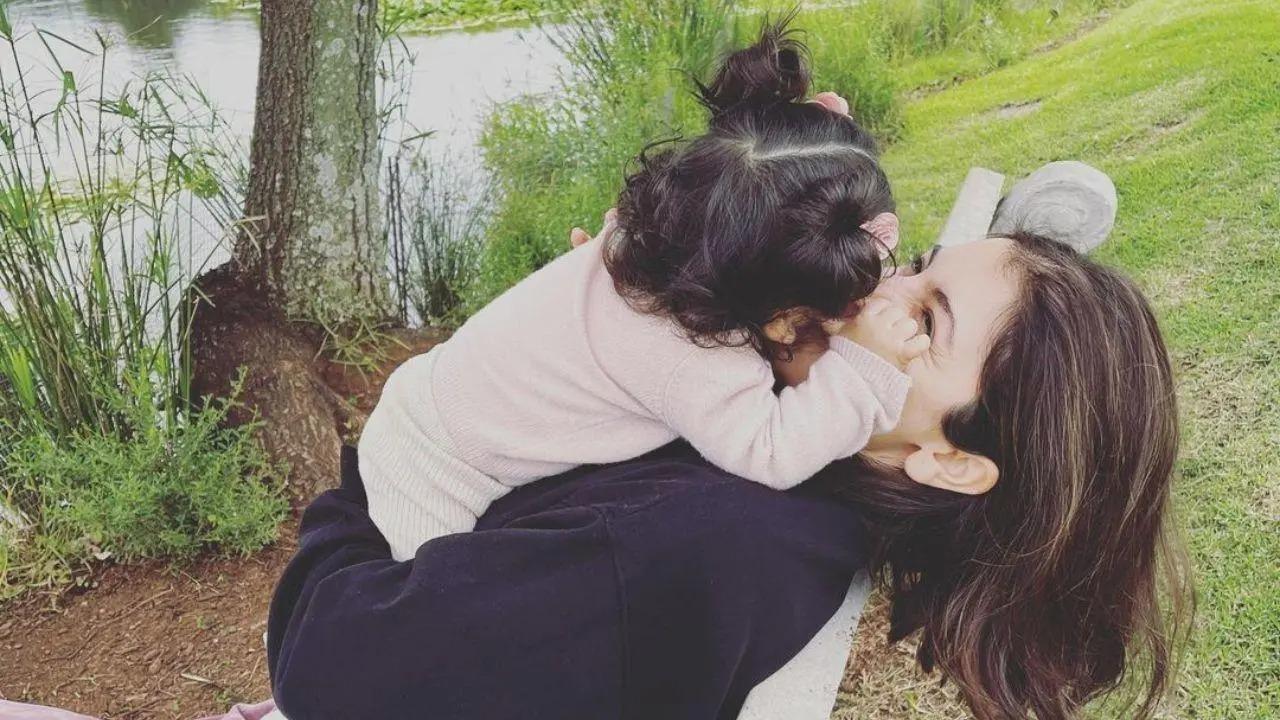 Anushka Sharma took to social media and shared an extremely cute photograph of her daughter with a heartfelt caption. Read full story here