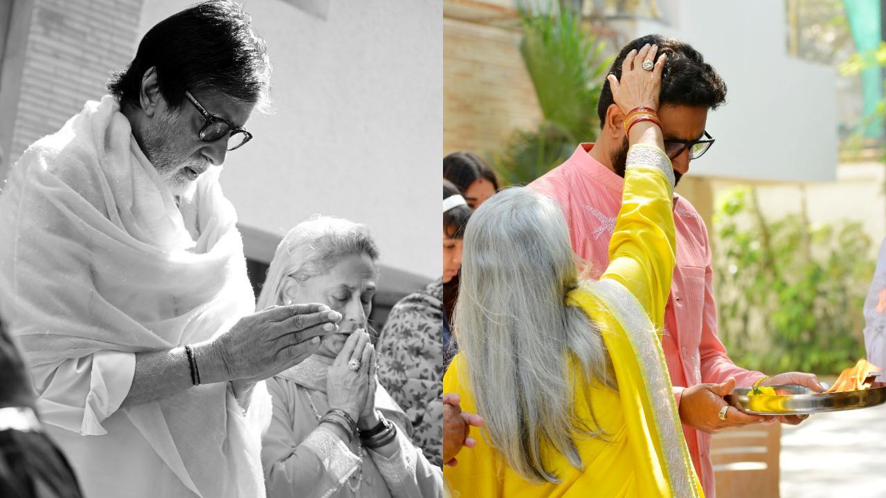 Bachchans celebrate Basant Panchami