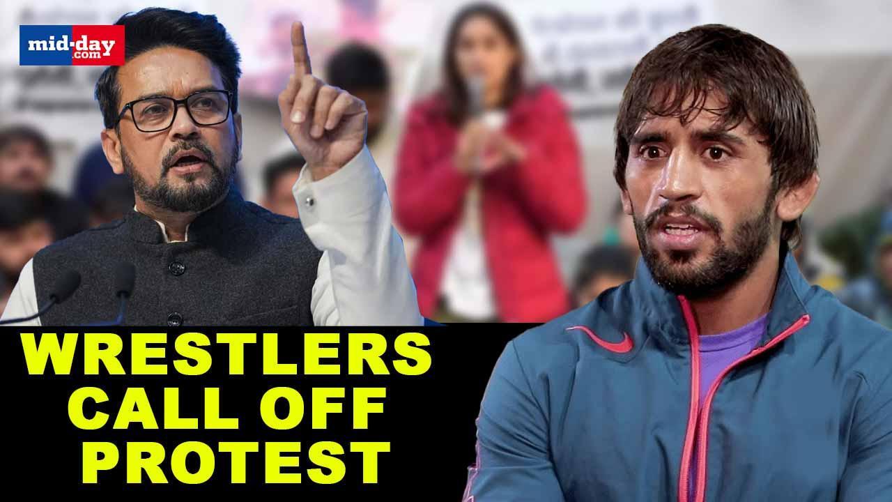 Bajrang Punia and other wrestlers call off protest after assurance