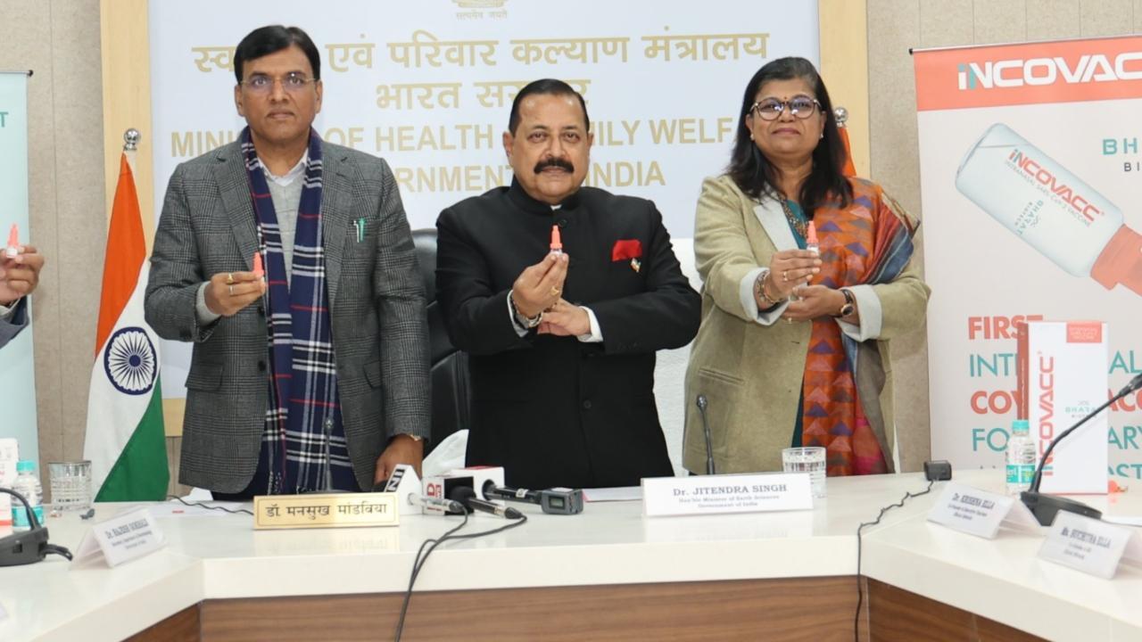 Bharat Biotech launches first India-made nasal Covid vaccine on Republic Day