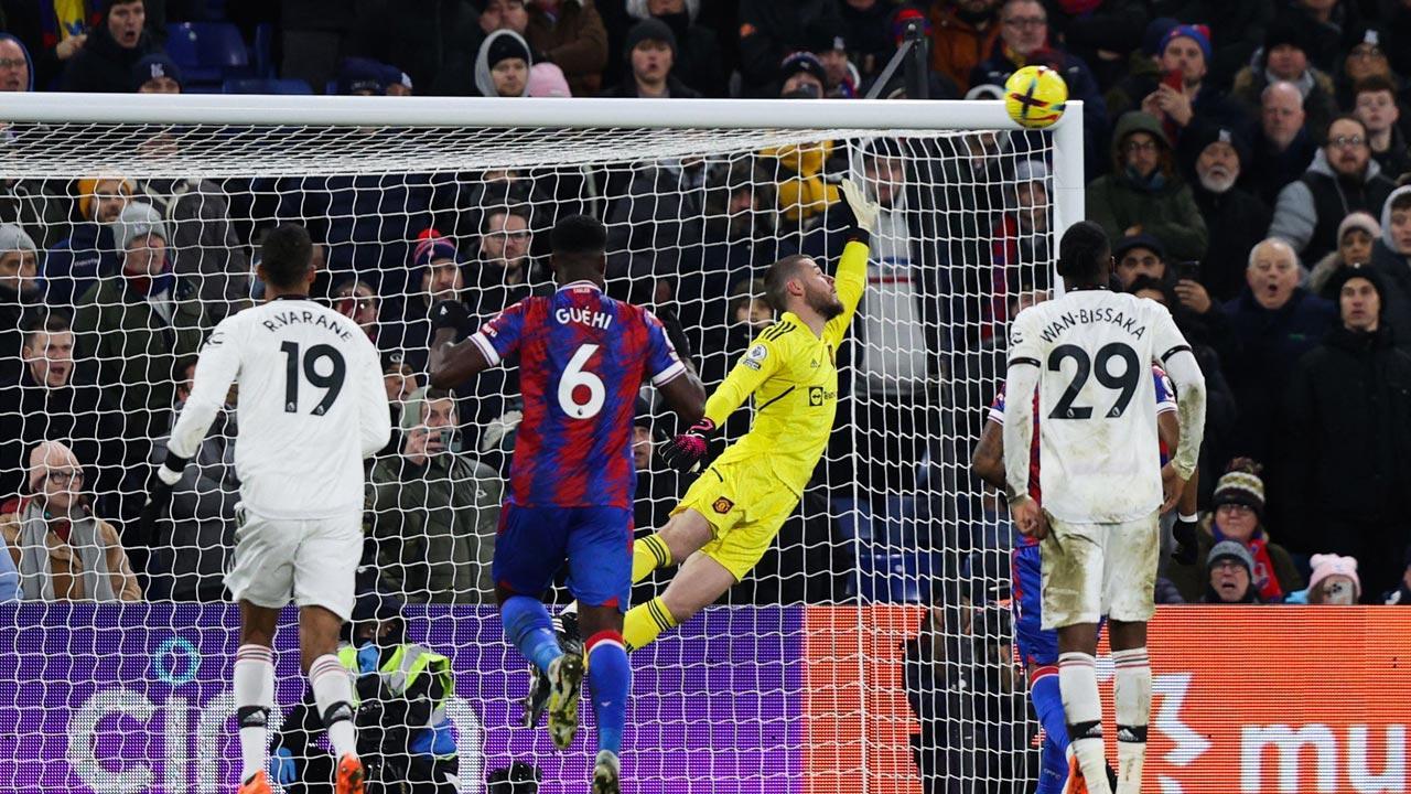 Man United halted by Palace ahead of Arsenal showdown