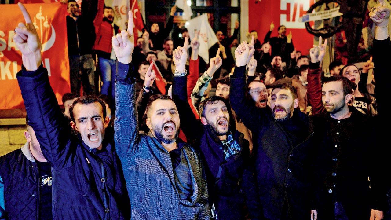 Protests in Stockholm draw condemnation from Turkey
