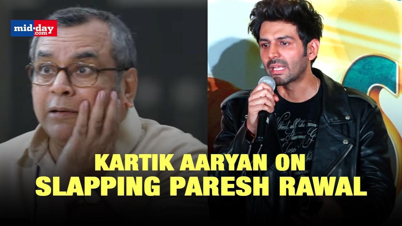 Shehzada Trailer Launch: Kartik Aryan Breaks Silence On Slapping Paresh Rawal