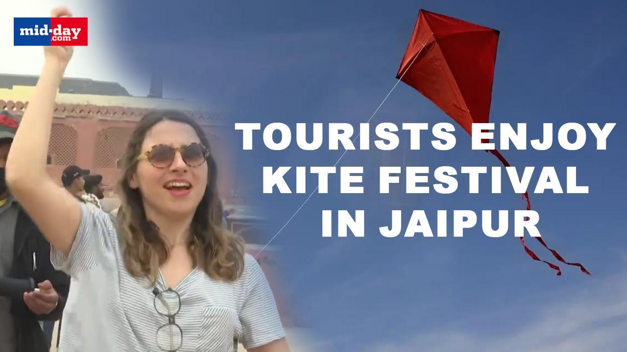 Makar Sankranti: Tourists enjoy Kite Festival in Jaipur