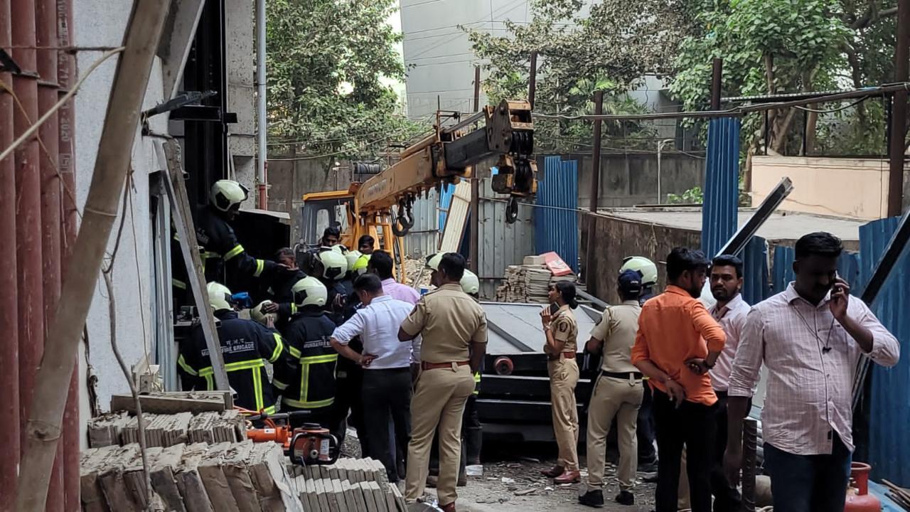 Mumbai: 20-year-old man dies after being stuck in Vikhroli highrise lift
