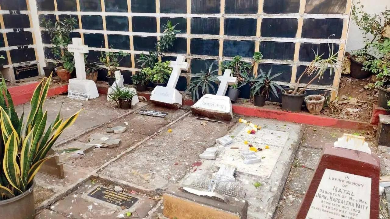 Mumbai: Man who vandalised St Michael’s Church cemetery in Mahim booked, yet to be arrested