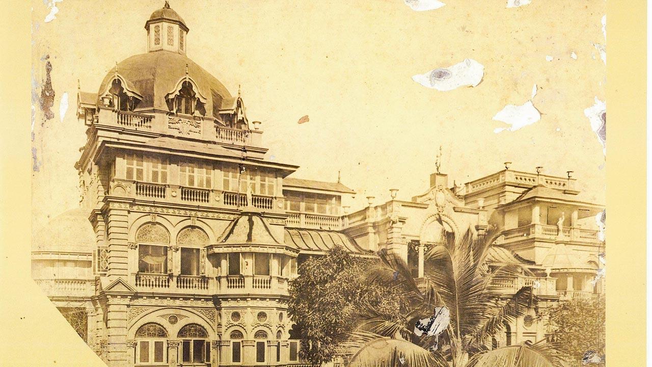 An archival image of Mor Bungalow, owned by the Tejpal family, circa early 20th century CE. Pics Courtesy/The Tejpal Family Collection