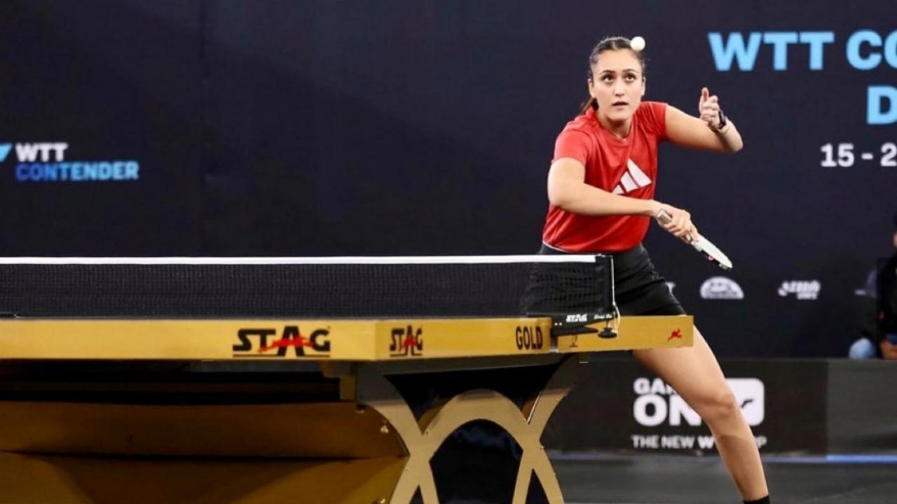 Manika Batra climbs three places to reach career-high 33 in ITTF rankings