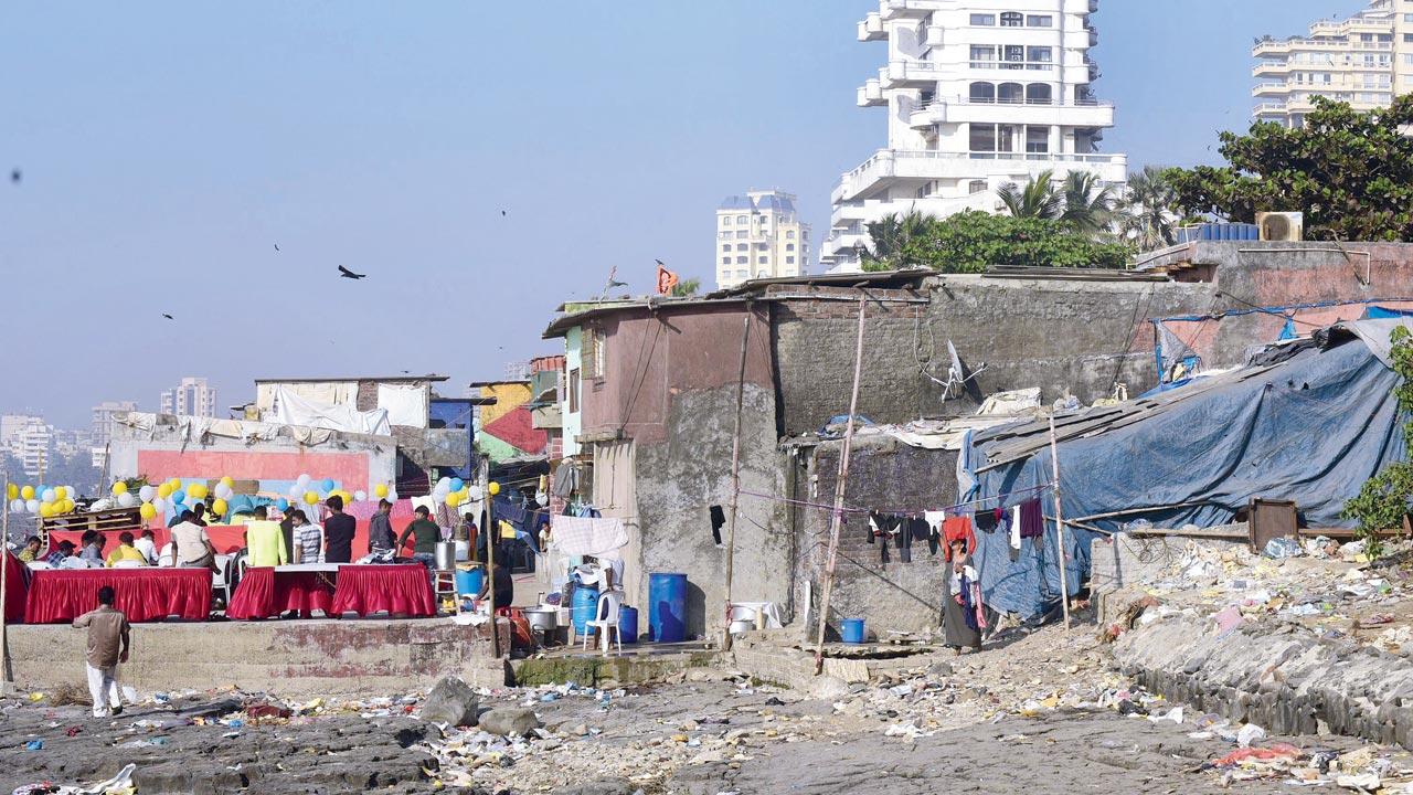Meeth’s Kitchen at Bandstand which the woman visited on the day she disappeared. File pic/Atul Kamble 