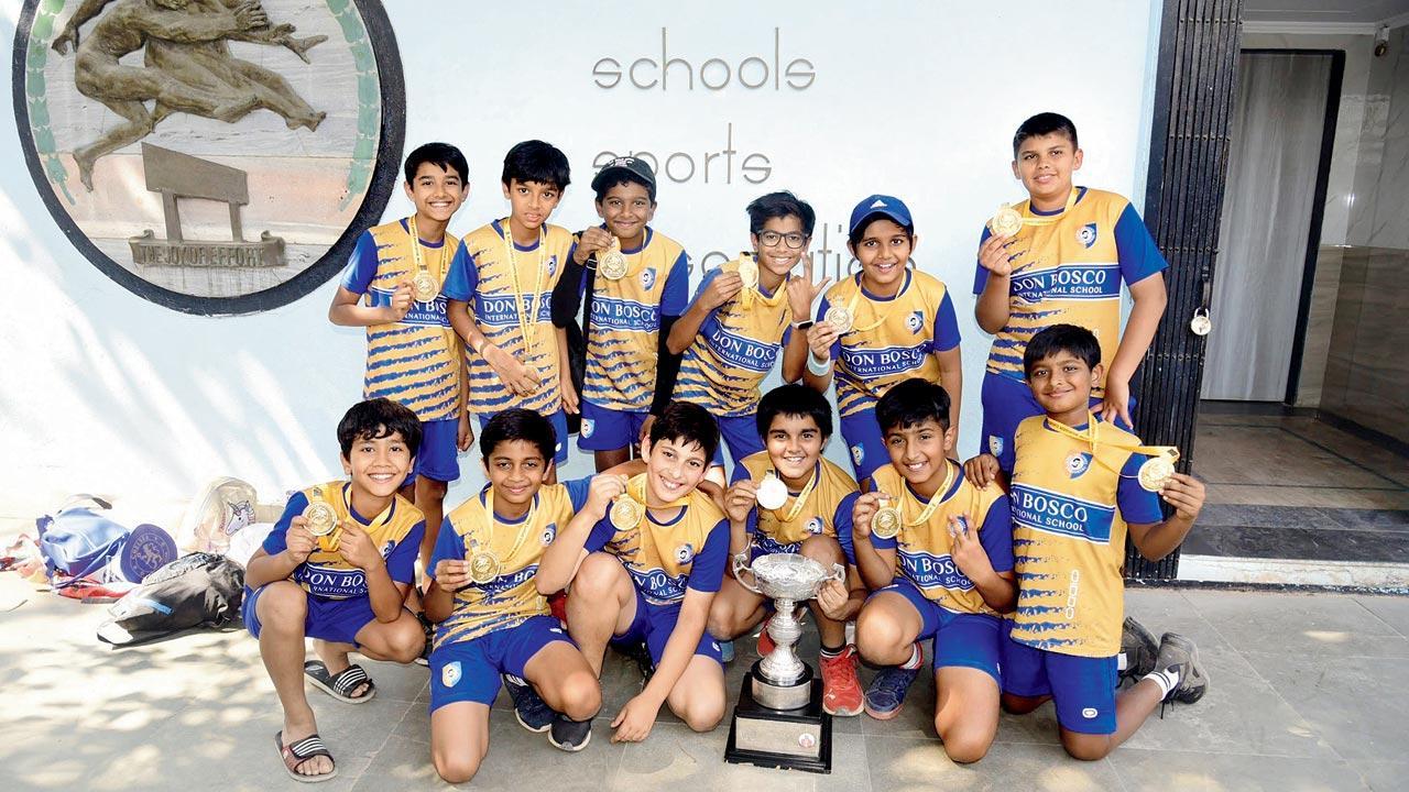 Don Bosco Int'l School clinches 6 gold medals in MSSA inter-school handball tournament