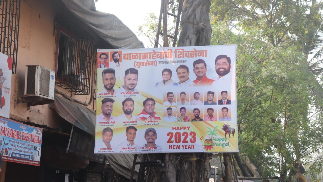 As per the existing guidelines on action against illegal hoardings and banners, civic officials, if notified about the presence of such banners, remove them.