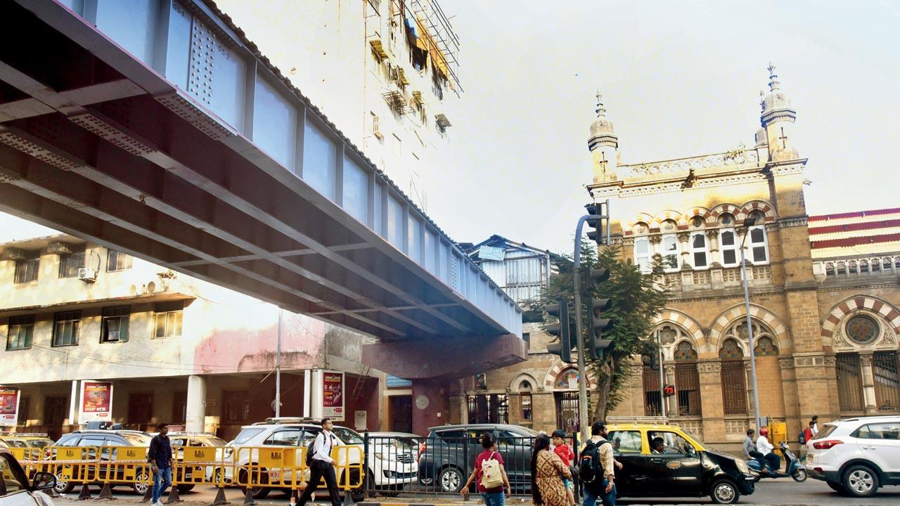 Mumbai: New Himalaya FOB outside CSMT may be opened in March