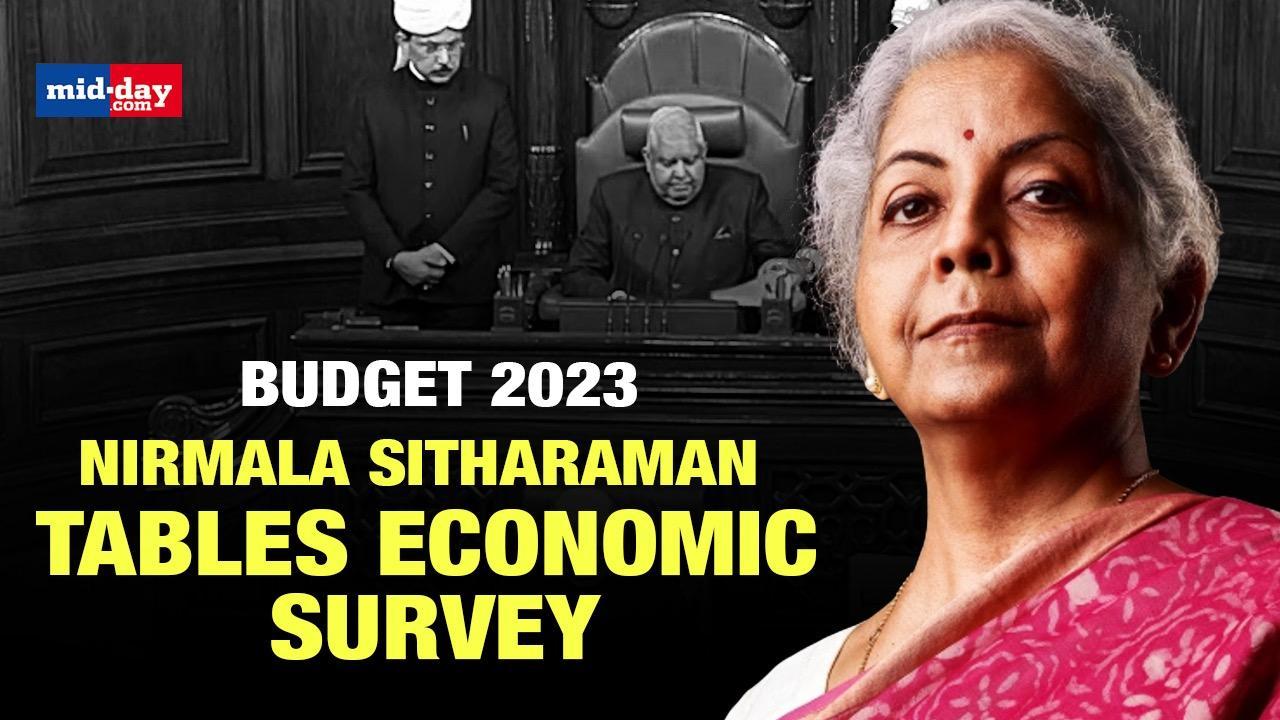 Budget 2023 | Finance Minister Tables Economic Survey In The Parliament