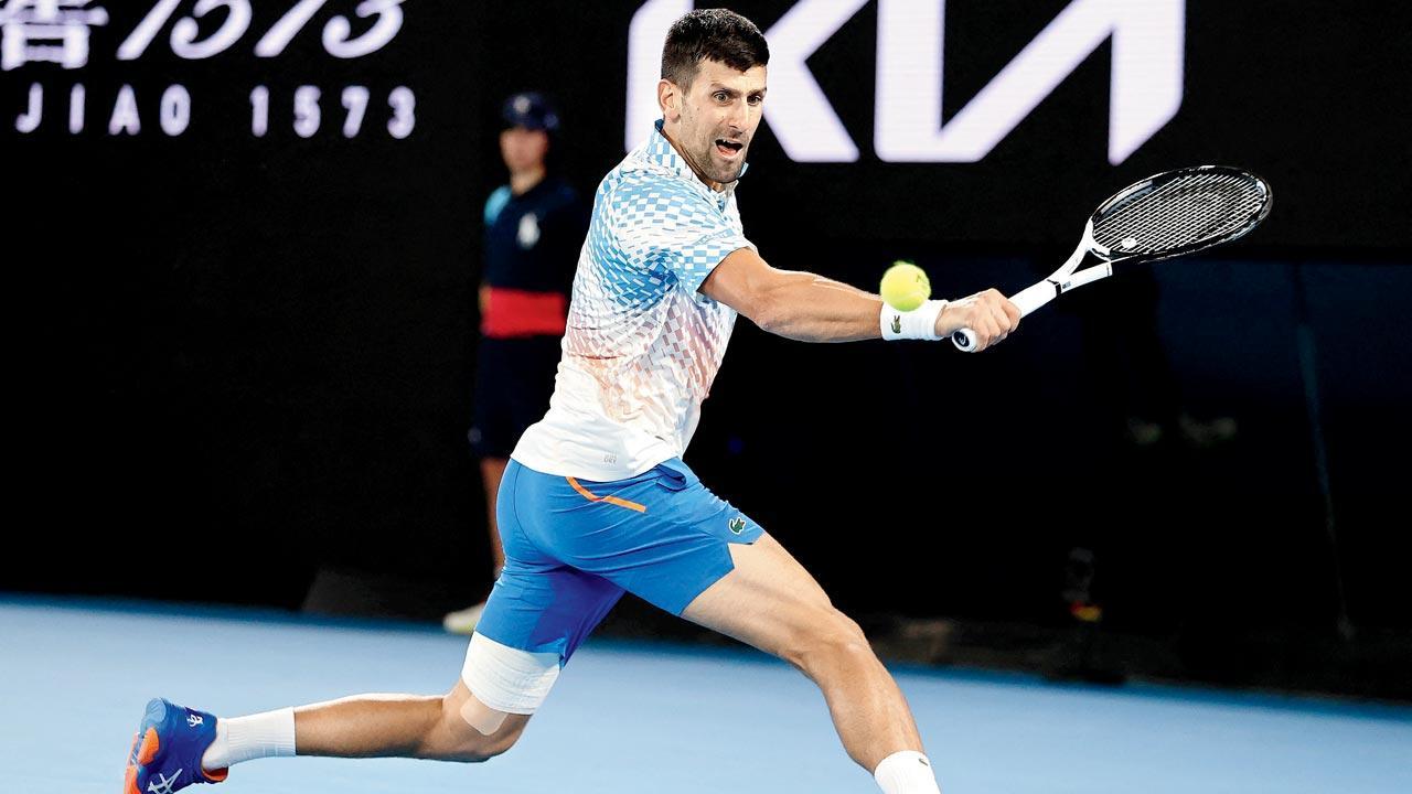 Dogged Novak Djokovic!