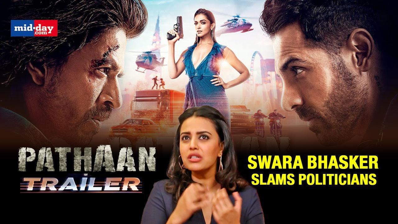 Swara Bhasker Slams Politicians Amid Ongoing Pathaan Controversy