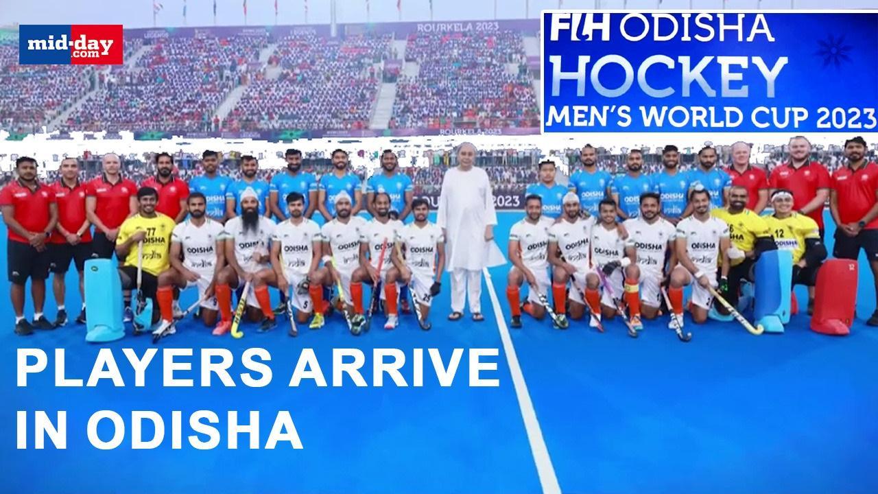 FIH Men’s Hockey World Cup 2023: Players Arrive In Odisha