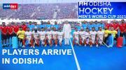 FIH Men’s Hockey World Cup 2023: Players Arrive In Odisha