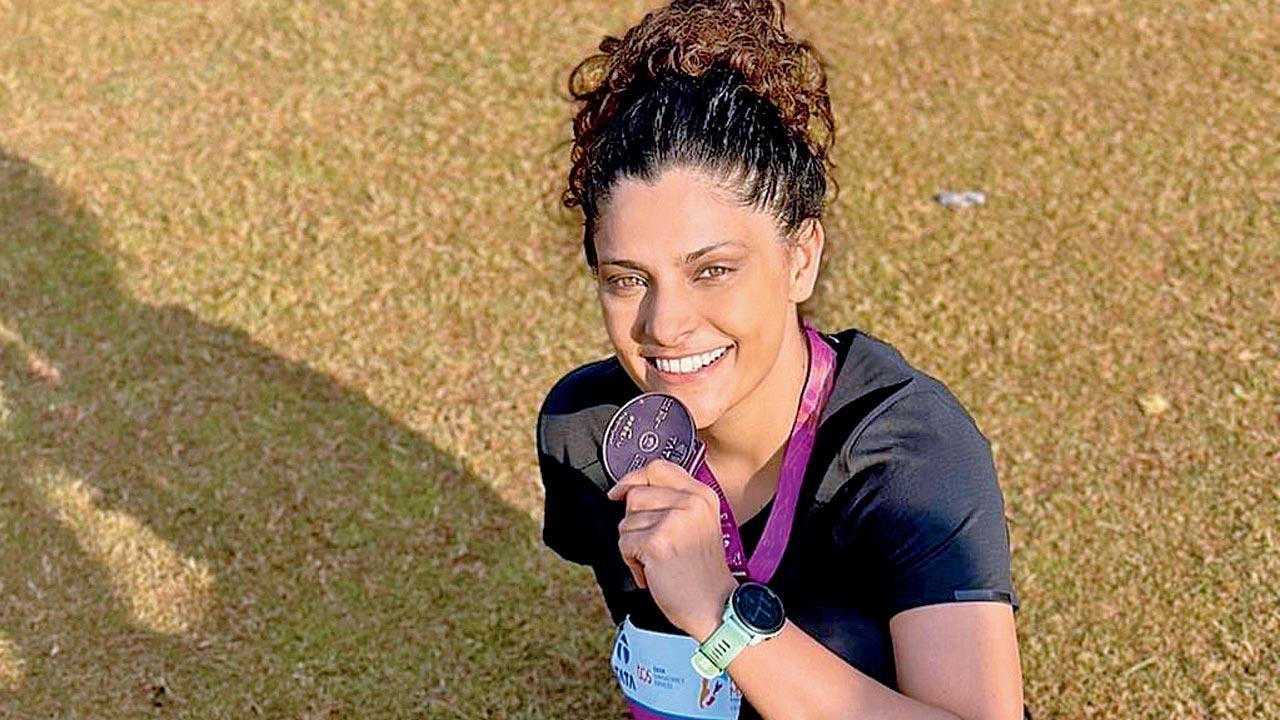 After finishing half-marathon, Saiyami Kher is now racing to her next goal