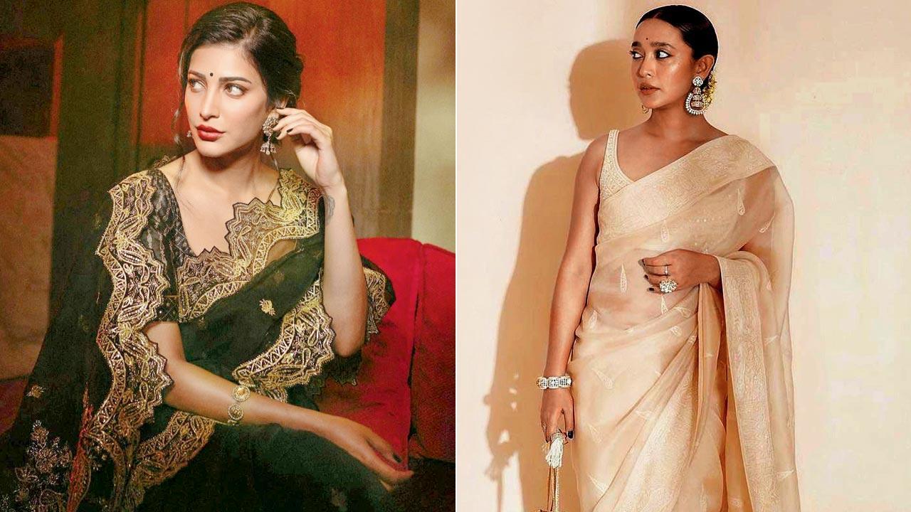 Mumbai based stylist shares quirky tips to drape Organza sarees